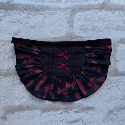 クラシカルリボンブラウス風ビブ